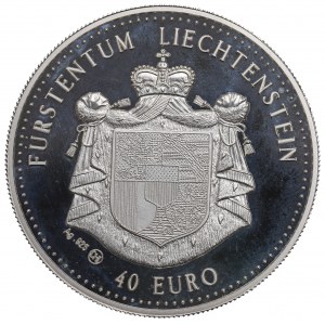 Lichtenštajnsko, 40 eur 1997