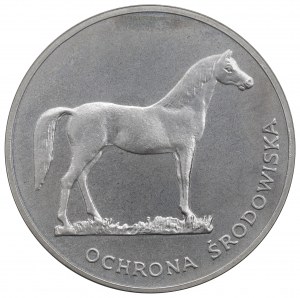 Repubblica Popolare di Polonia, 100 zloty 1981 Protezione dell'ambiente - Cavallo