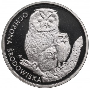 People's Republic of Poland, 500 zloty 1986 - Owls