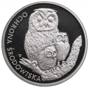 People's Republic of Poland, 500 zloty 1986 - Owls