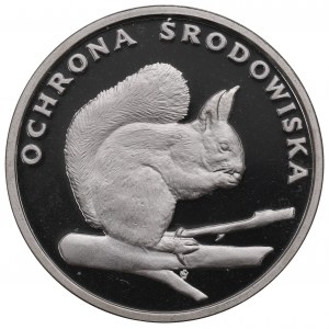 People's Republic of Poland, 500 zloty 1985 Environmental Protection Squirrel