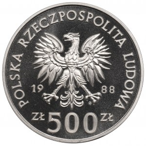PRL, 500 złotych 1988 - Jadwiga