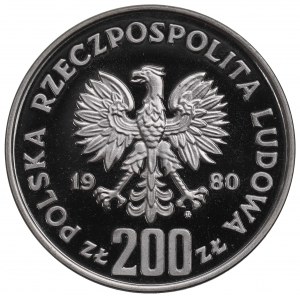 People's Republic of Poland, 200 zloty 1980 Boleslaw l Chrobry