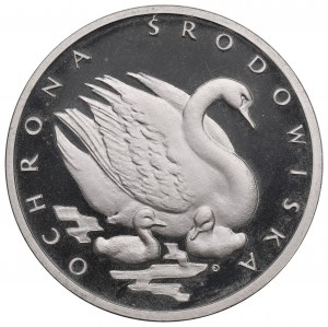 People's Republic of Poland, 500 zloty 1984 Environmental Protection - Swan