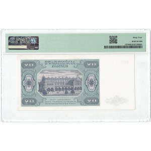 PRL, 20 złotych 1948 AA PMG 64