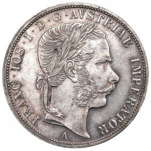 Autriche-Hongrie, François-Joseph, 2 florins 1868