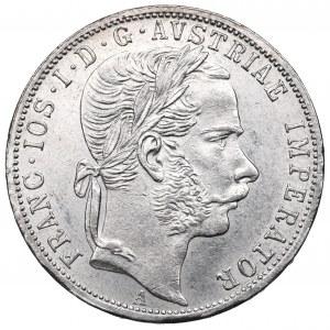 Autriche-Hongrie, François-Joseph Ier, 1 florin 1870 - RARE !