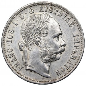 Autriche-Hongrie, François-Joseph Ier, 1 florin 1874