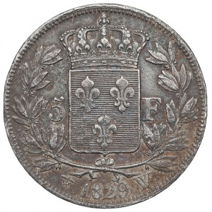 Francúzsko, 5 frankov 1829