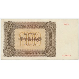 PRL, 1000 złotych 1945 A