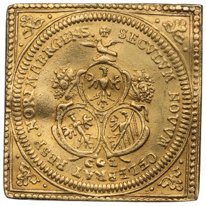 Germany, Nurnberg, 1 ducat klippe 1746-55 CGL