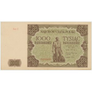 PRL, 1000 złotych 1947 C