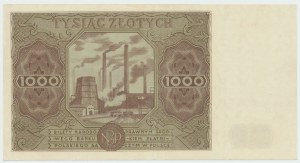 Polská lidová republika, 1000 zlotých 1947 A