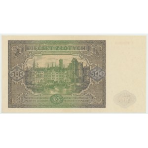 PRL, 500 zloty 1946 I