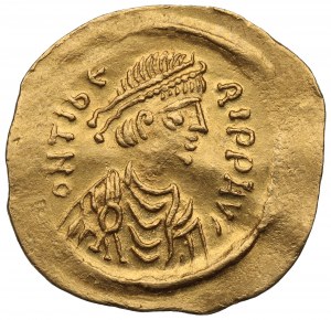 Byzanz, Mauritius Tiberius, Tremisis, Konstantinopel