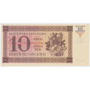 Slovaquie, 10 couronnes 1939 - spécimen