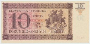 Slovakia, 10 crowns 1939 - specimen