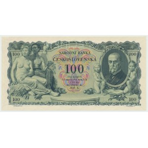 Tchécoslovaquie, 100 couronnes, 1931 - spécimen