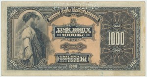 Czechosłowacja, 1.000 koron 1932 - A - specimen
