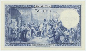 Romania, 5,000 Lei 1931