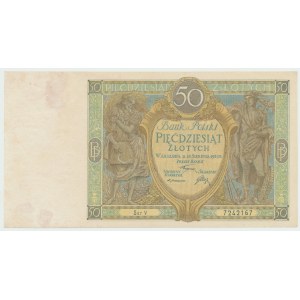 II RP, 50 Zloty 1925 V - ausgezeichnete Präsentation !