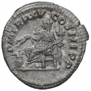 Empire romain, Caracalla, Denier - P M TR P XV COS III P P