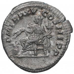 Römisches Reich, Caracalla, Denarius - P M TR P XV COS III P P