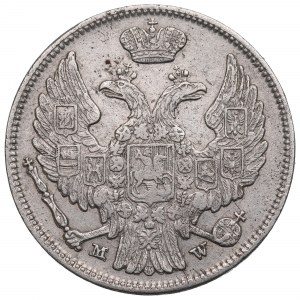 Partizione russa, Nicola I, 15 copechi=1 zloty 1838