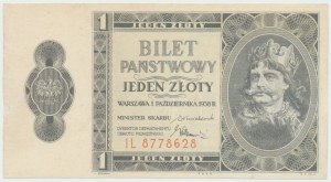 II RP, 1 zloty 1938 IL