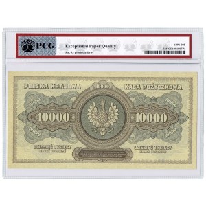 II RP, 10,000 marks 1922 H PCG UNC EPQ