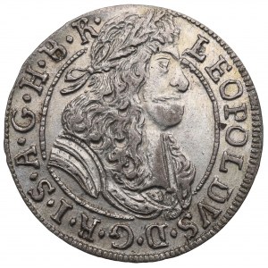 Autriche, Leopold I, 3 krajcars 1689, Hall