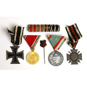 Allemagne, ensemble de décorations en l'honneur d'un vétéran de la Grande Guerre