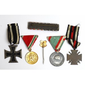 Allemagne, ensemble de décorations en l'honneur d'un vétéran de la Grande Guerre