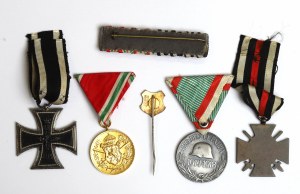 Allemagne, ensemble de décorations en l'honneur d'un vétéran de la Grande Guerre