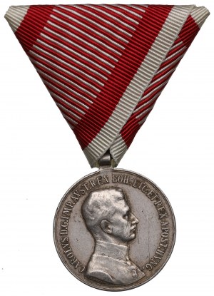 Autriche-Hongrie, Charles, Médaille Fortitvdini