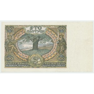 II RP, 100 złotych 1932 AX - dodatkowy znak wodny X