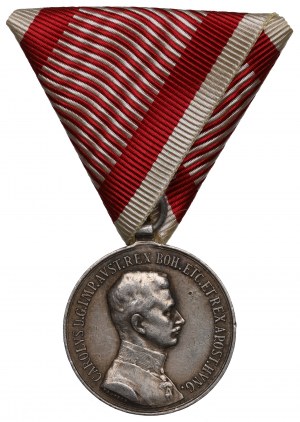 Autriche-Hongrie, Charles, Médaille Fortitvdini