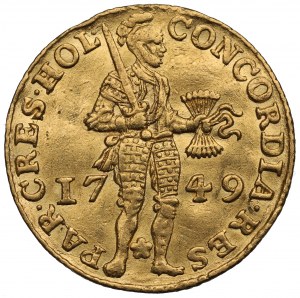 Nizozemsko, Holandsko, Ducat 1749