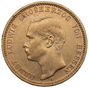 Deutschland, Hessen, 20 Mark 1898