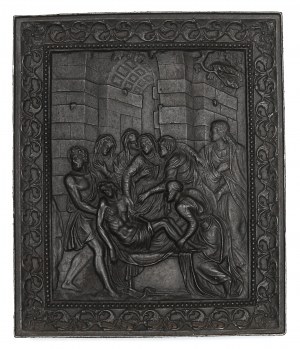 Sliezsko, tabuľa uloženia Krista do hrobu - Gliwice
