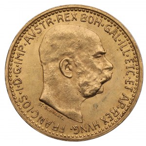 Austria, Francesco Giuseppe I, 10 corone 1911