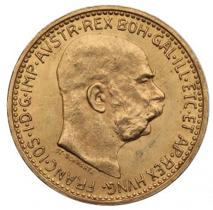 Austria, Franz Joseph, 10 kronen 1911