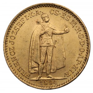 Ungheria, Francesco Giuseppe, 20 corone 1894