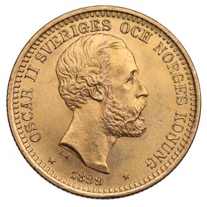 Svezia, 20 corone 1899