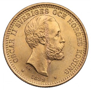 Suède, 20 couronnes 1899