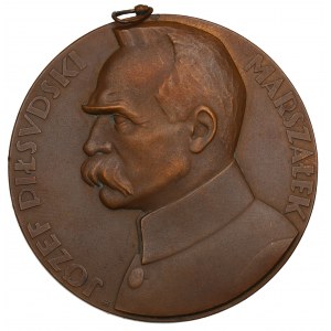 Deuxième République, médaille Jozef Pilsudski, 10e anniversaire de la guerre polono-bolchevique 1930