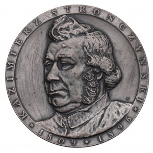 République populaire de Pologne, médaille Kazimierz Stronczyński 1986 - argent