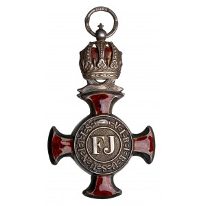 Rakousko-Uhersko, Kříž Řádu Františka Josefa - stříbrný
