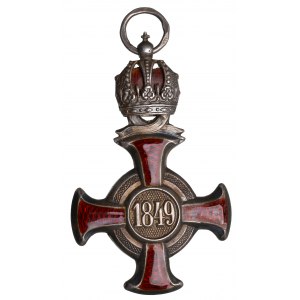 Autriche-Hongrie, Croix de l'Ordre de François-Joseph - argent
