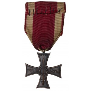 II RP, Krzyż Walecznych 1920 - mały Knedler numerowany